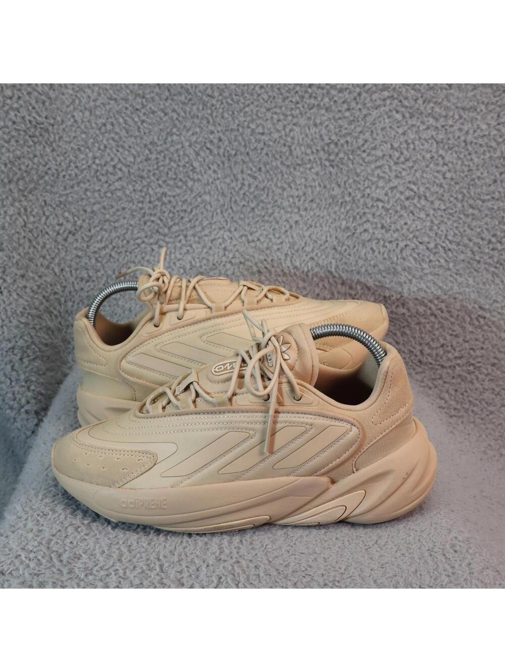 adidas Ozelia Lace Up Women Sz 7 Shoes Wonder Taupe hp2978